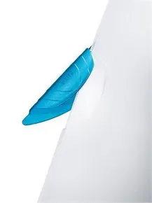 Talerze z klipsem Leitz ColorClip Magic, jasnoniebieski